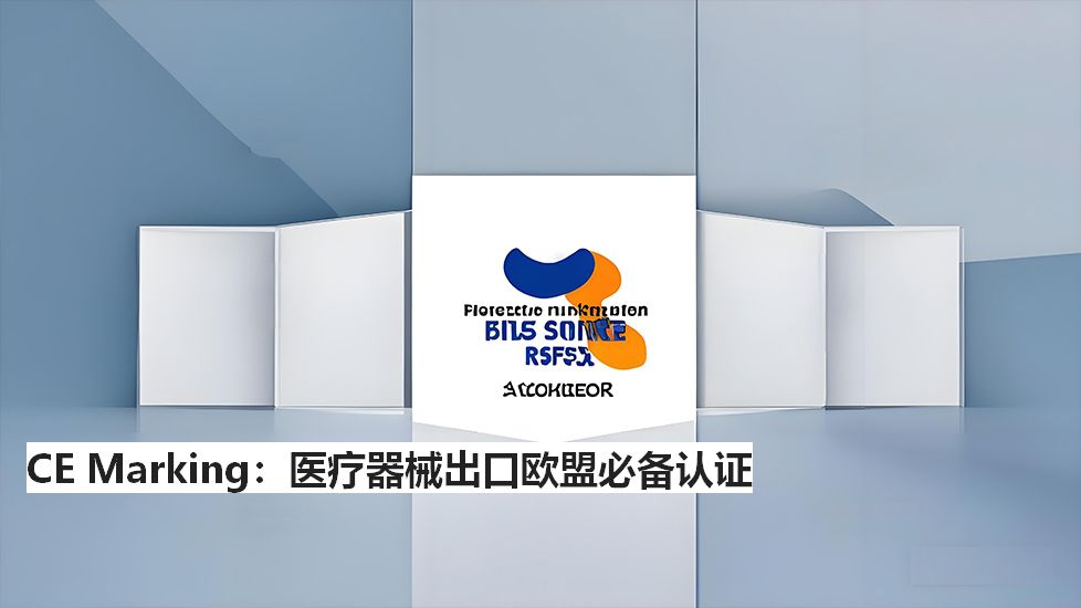 CEMarking：医疗器械出口欧盟必备认证