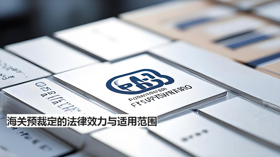 海关预裁定的法律效力与适用范围