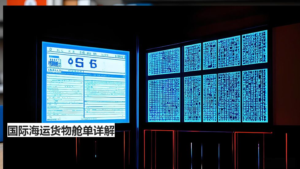 国际海运货物舱单详解