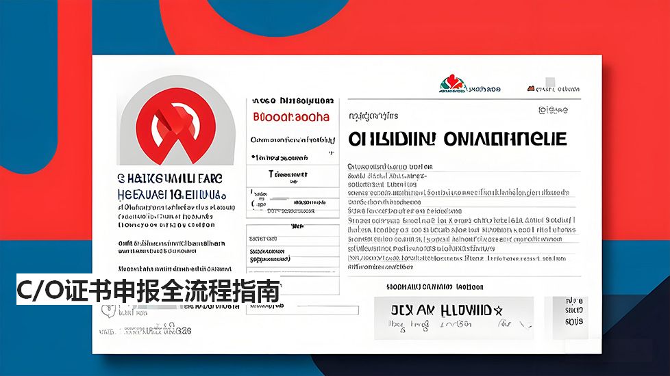 C/O证书申报全流程指南