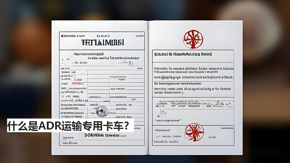 什么是ADR运输专用卡车？