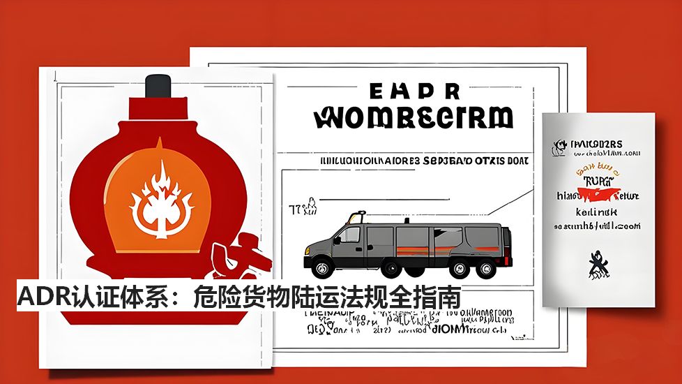 ADR认证体系：危险货物陆运法规全指南