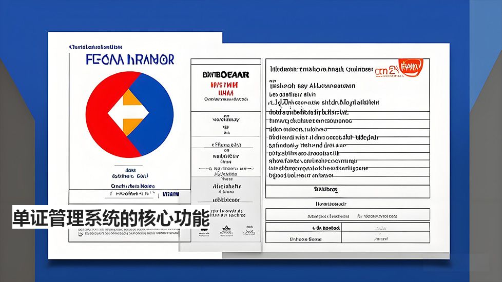 单证管理系统的核心功能