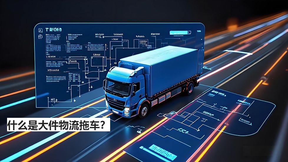 什么是大件物流拖车？