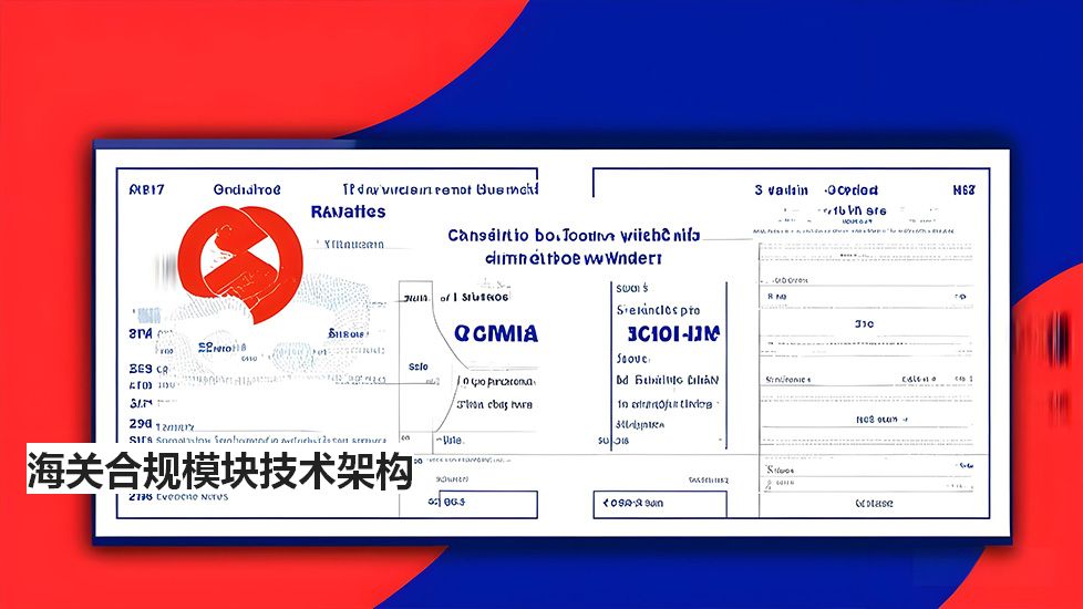 海关合规模块技术架构