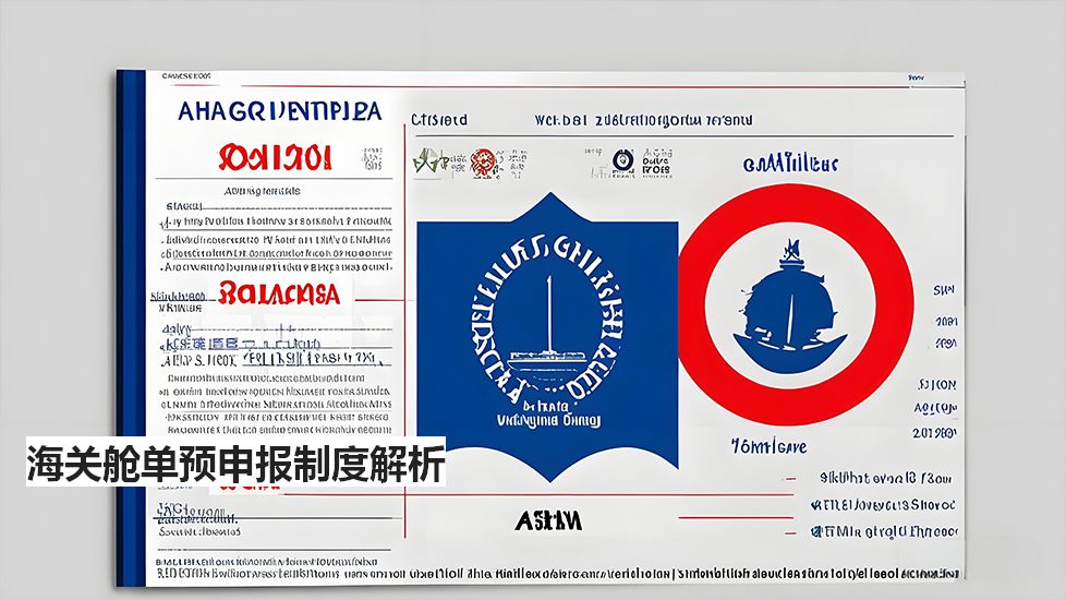 海关舱单预申报制度解析