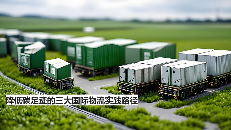 降低碳足迹的三大国际物流实践路径